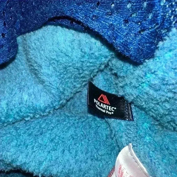 Patagonia Blue Fleece Pullover XXL for Youth / Purple Trim - Picture 13 of 14